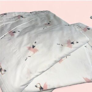 Elegant Ballerina Print Bedding Set